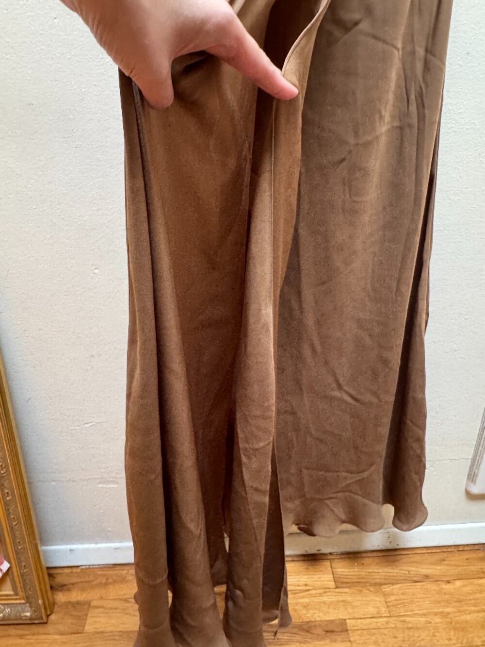 Ralph Lauren Purple Label Vintage Brown Silk Slip Dress - Picture 11 of 16
